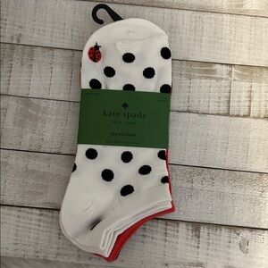 Nwt Kate spade low cut socks set